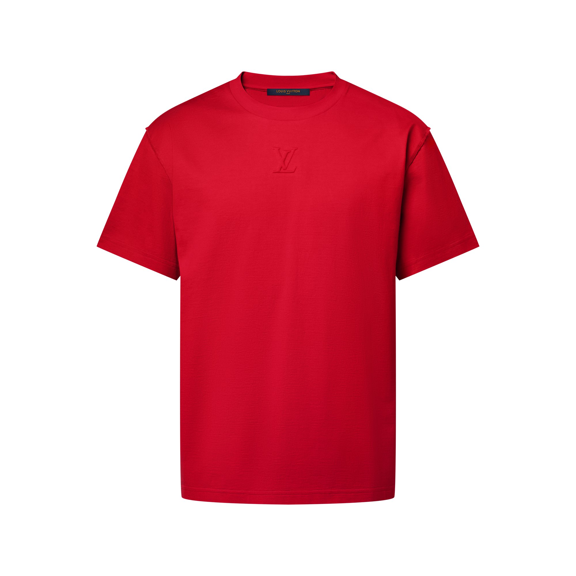 Embossed LV T-Shirt - Men - Ready-to-Wear | LOUIS VUITTON ®